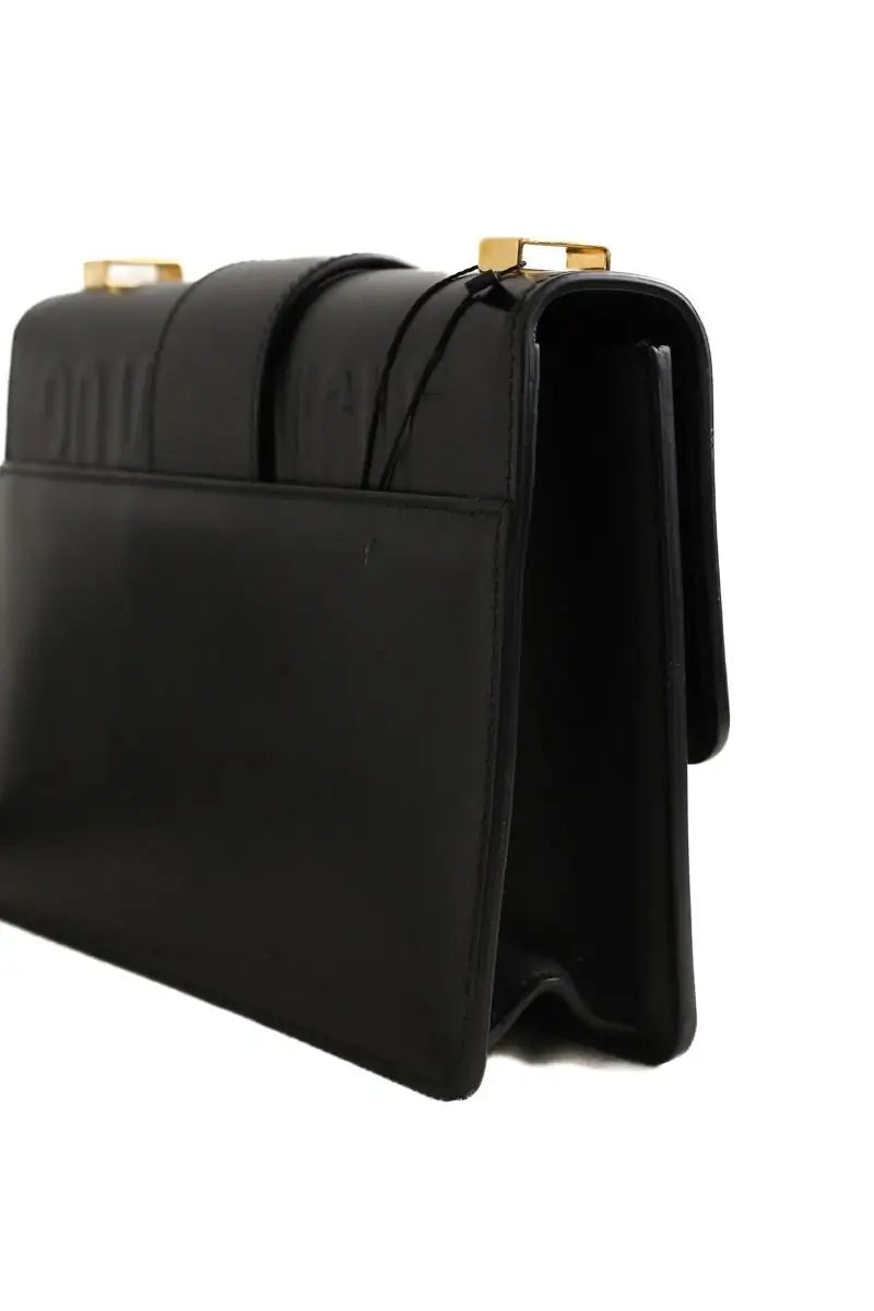 Sac à bandoulière Dior 30 montaigne Noir en Cuir