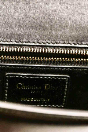 Sac à bandoulière Dior 30 montaigne Noir en Cuir