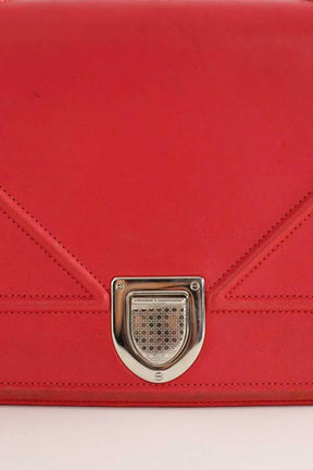 Sac à bandoulière Dior Diorama Rouge en Cuir