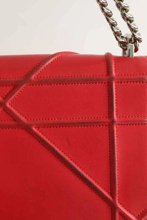 Sac à bandoulière Dior Diorama Rouge en Cuir
