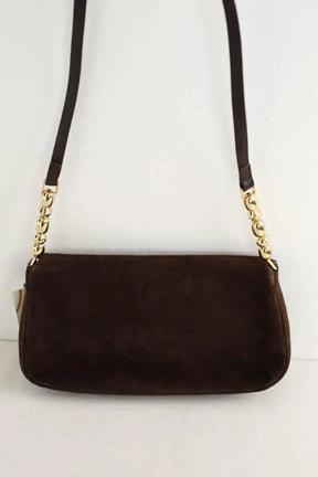 Sac à bandoulière Dior Marron en Daim