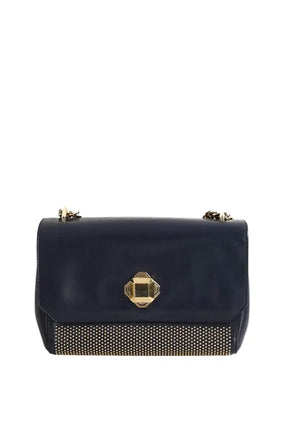Sac à bandoulière Elie Saab Marine en Cuir - Seconde Main