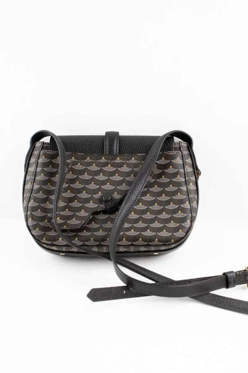 Sac à bandoulière Fauré Le Page Marron en Cuir