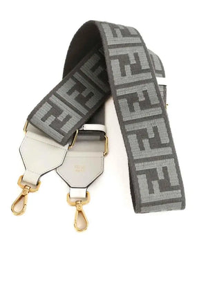 Sac à bandoulière Fendi Anthracite en Cuir