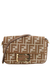 Sac à bandoulière Fendi Baguette Beige en Tissu - Seconde Main