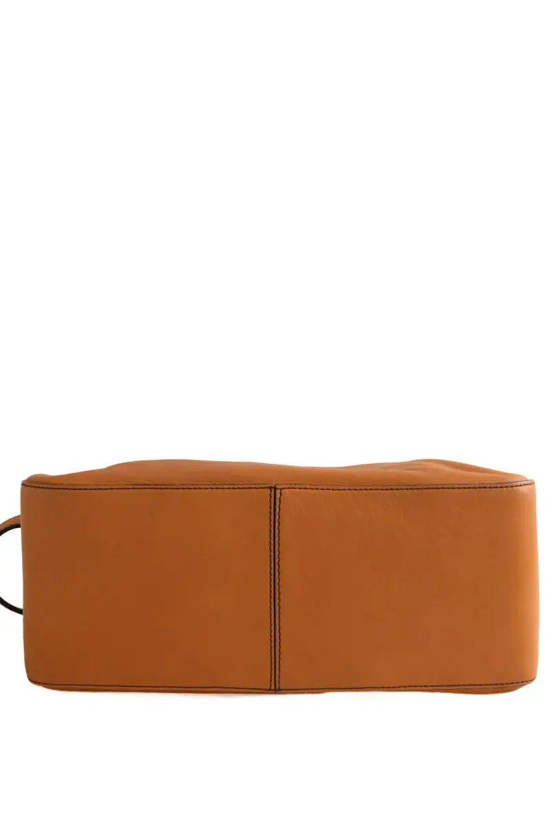 Sac à bandoulière Fendi Baguette grand Camel en Cuir