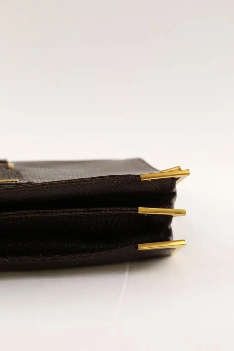 Sac à bandoulière Fendi Classico no. 1 Marron en Cuir