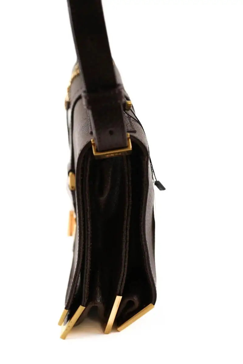 Sac à bandoulière Fendi Classico no. 1 Marron en Cuir