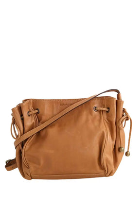 Sac à bandoulière Gerard Darel le mini 24h Camel en Cuir - Seconde Main