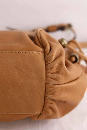 Sac à bandoulière Gerard Darel le mini 24h Camel en Cuir