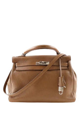 Sac à bandoulière Hermès Kelly 32 Marron en Cuir - Seconde Main