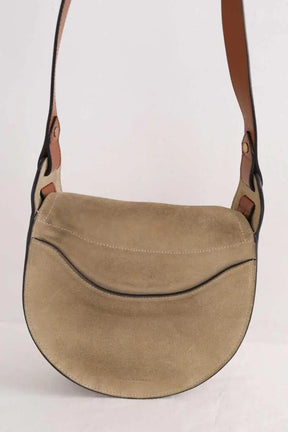Sac à bandoulière Isabel Marant Botsy Kaki en Daim