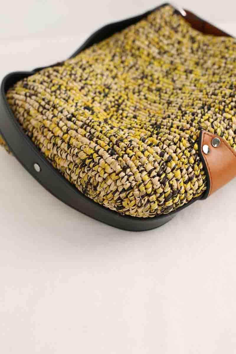 Sac à bandoulière Isabel Marant Jaune en Tissu