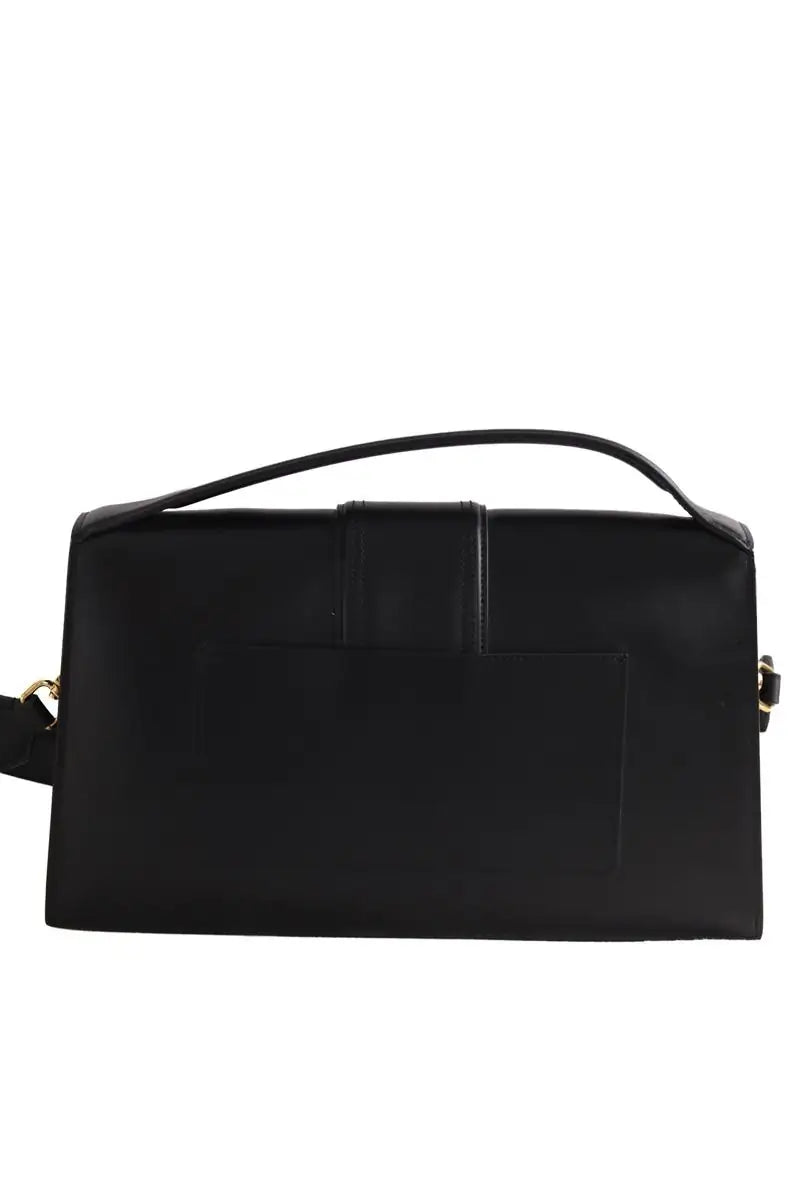Sac à bandoulière Jacquemus Grand Bambino Noir en Cuir