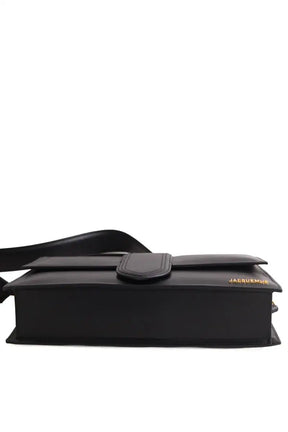 Sac à bandoulière Jacquemus Grand Bambino Noir en Cuir