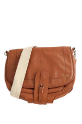 Sac à bandoulière Jérôme Dreyfuss fredo Camel en Cuir - Seconde Main