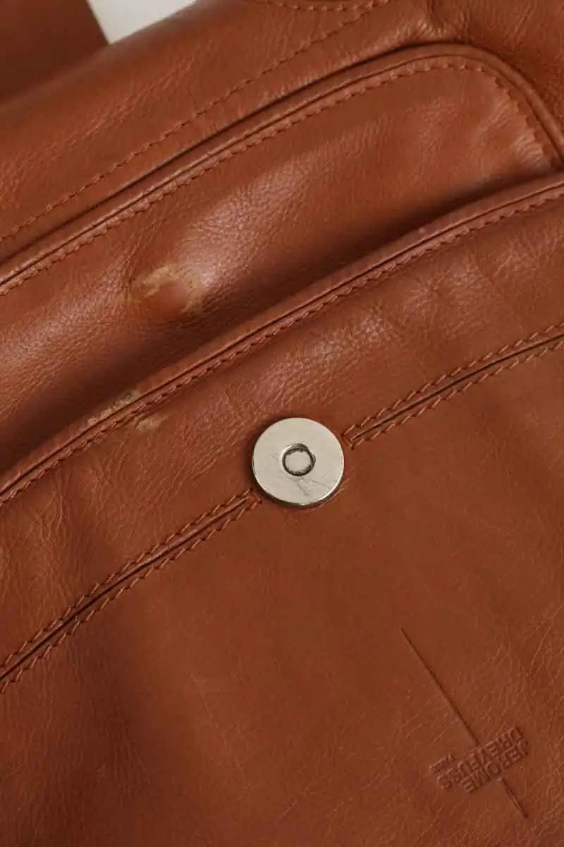 Sac à bandoulière Jérôme Dreyfuss fredo Camel en Cuir