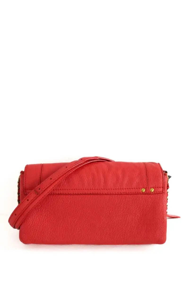 Sac à bandoulière Jérôme Dreyfuss Rouge en Cuir