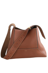 Sac à bandoulière Jimmy Choo Diamond Hobo Marron en Cuir - Seconde Main