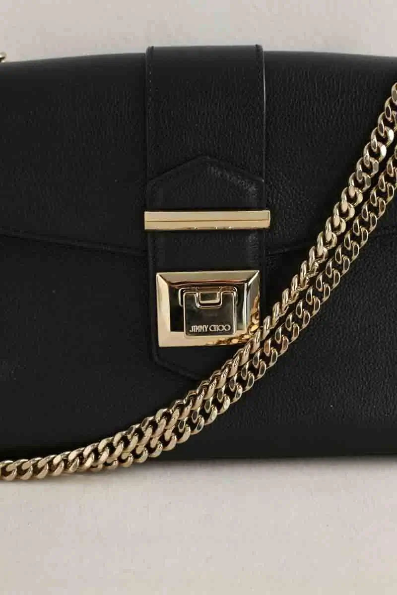 Sac à bandoulière Jimmy Choo Noir en Cuir