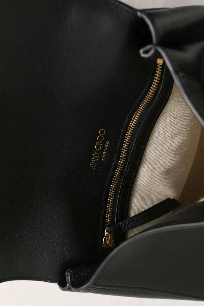 Sac à bandoulière Jimmy Choo Noir en Cuir