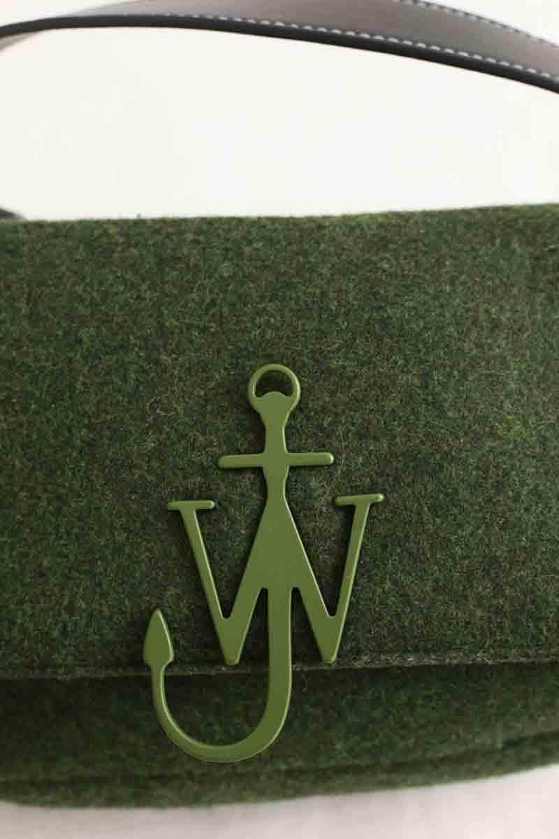 Sac à bandoulière JW Anderson Vert en Cuir