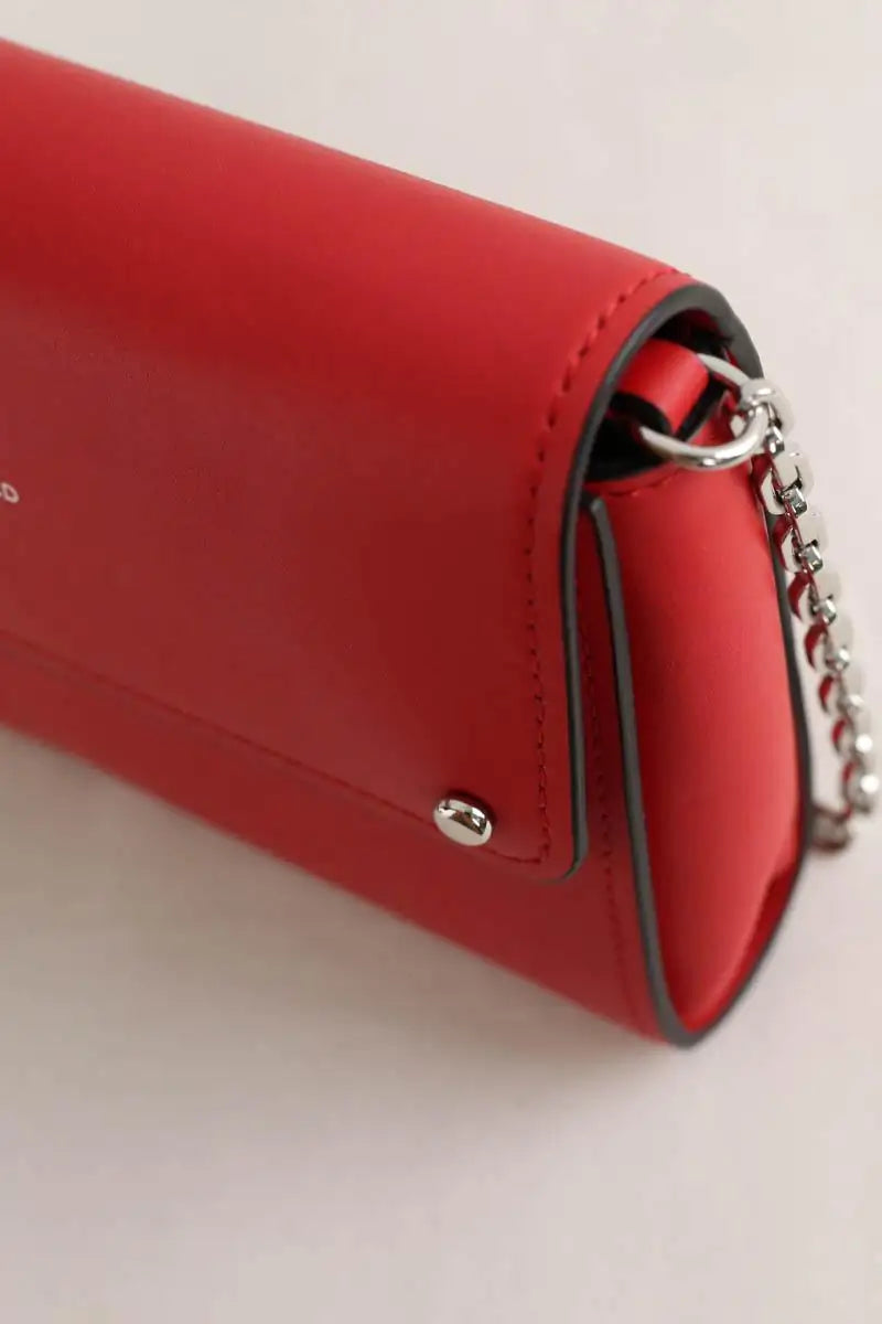 Sac à bandoulière Karl Lagerfeld Rouge en Cuir