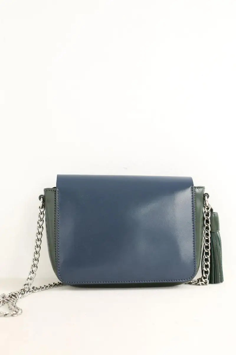 Sac à bandoulière Lacoste Kaki en Cuir