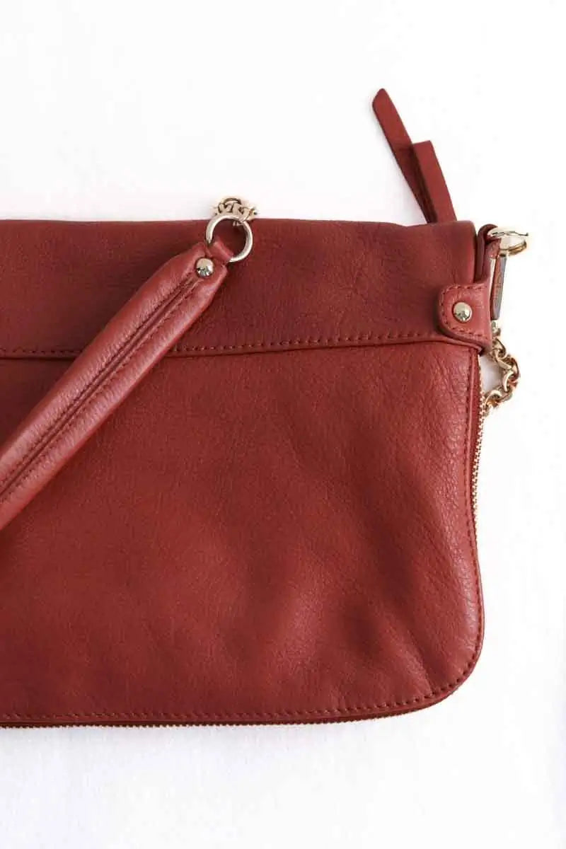 Sac à bandoulière Lancaster Marron en Cuir