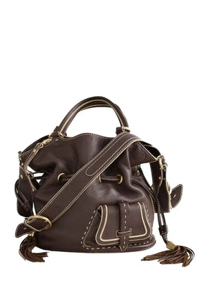 Sac à bandoulière Lancel Bordeaux en Cuir - Seconde Main
