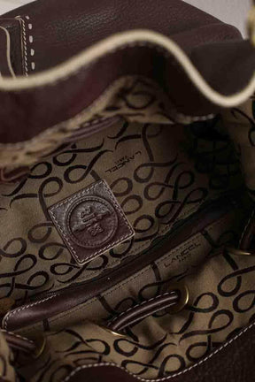 Sac à bandoulière Lancel Bordeaux en Cuir