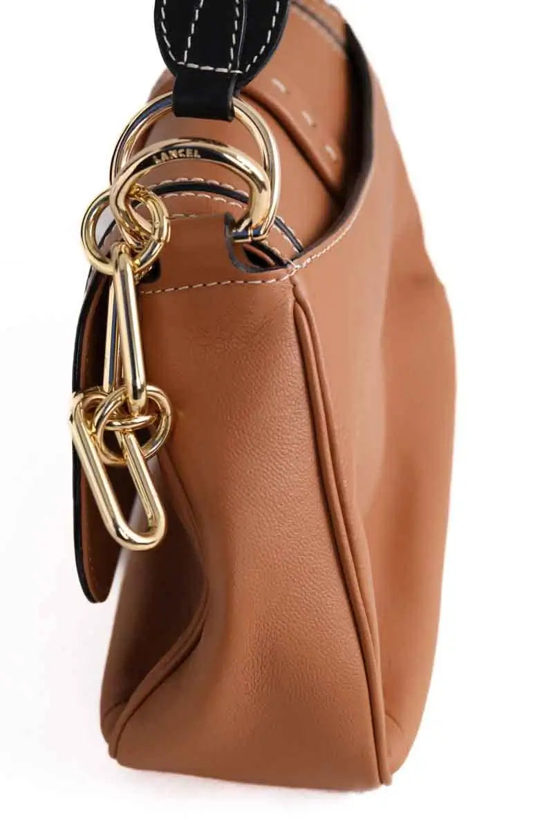 Sac à bandoulière Lancel Camel en Cuir