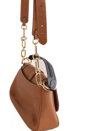 Sac à bandoulière Lancel Camel en Cuir