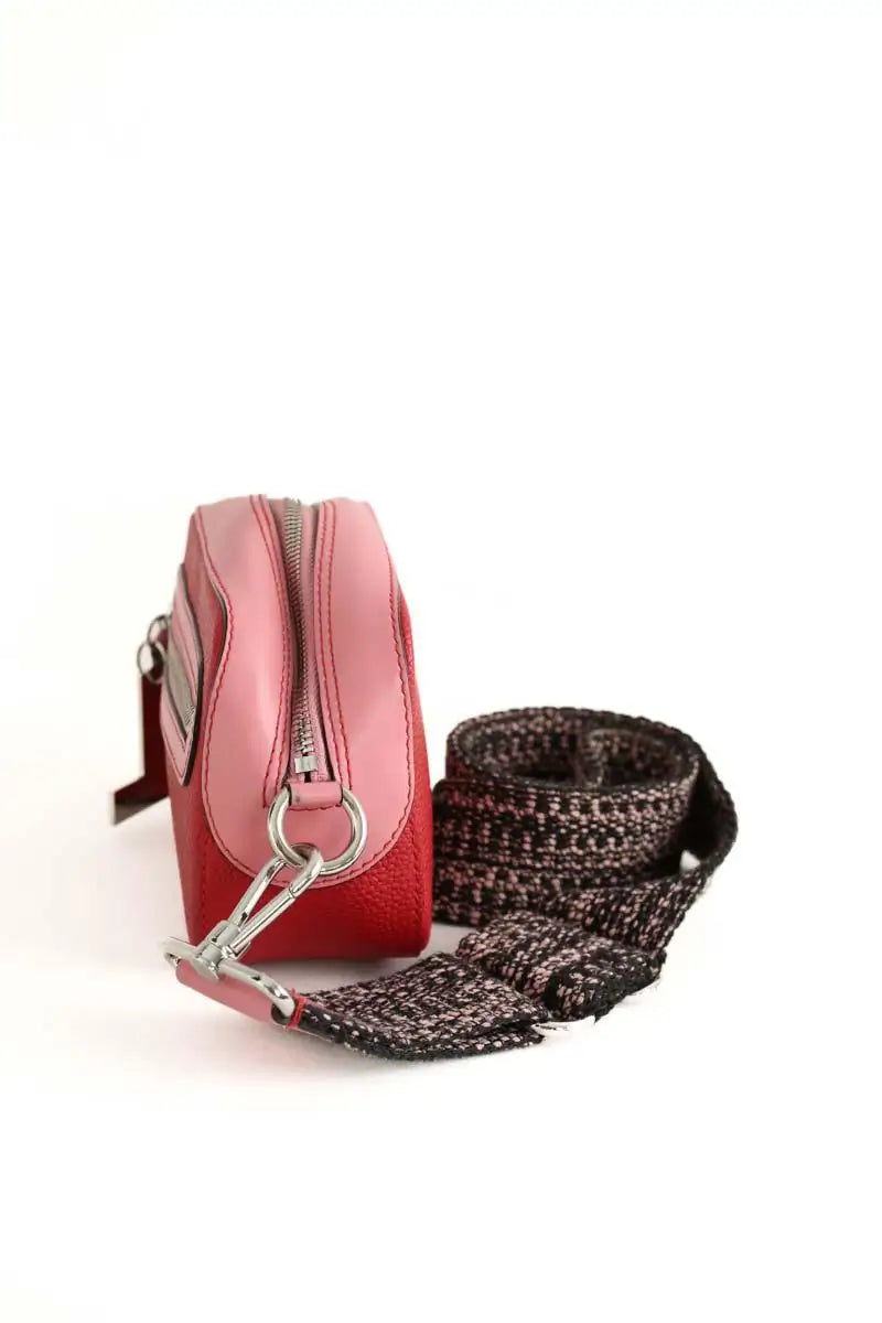 Sac à bandoulière Lancel Rouge en Cuir