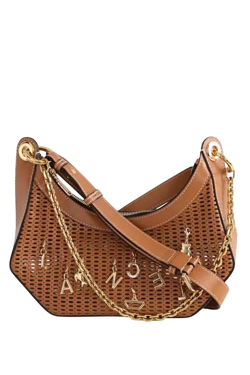 Sac à bandoulière Lancel Sac zippe M double porte Camel en Cuir - Seconde Main