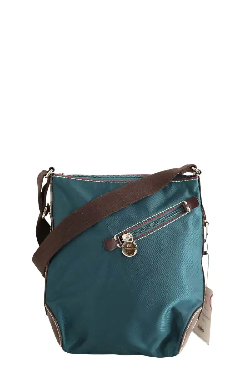 Sac à bandoulière Lancel Vert en Tissu - Seconde Main