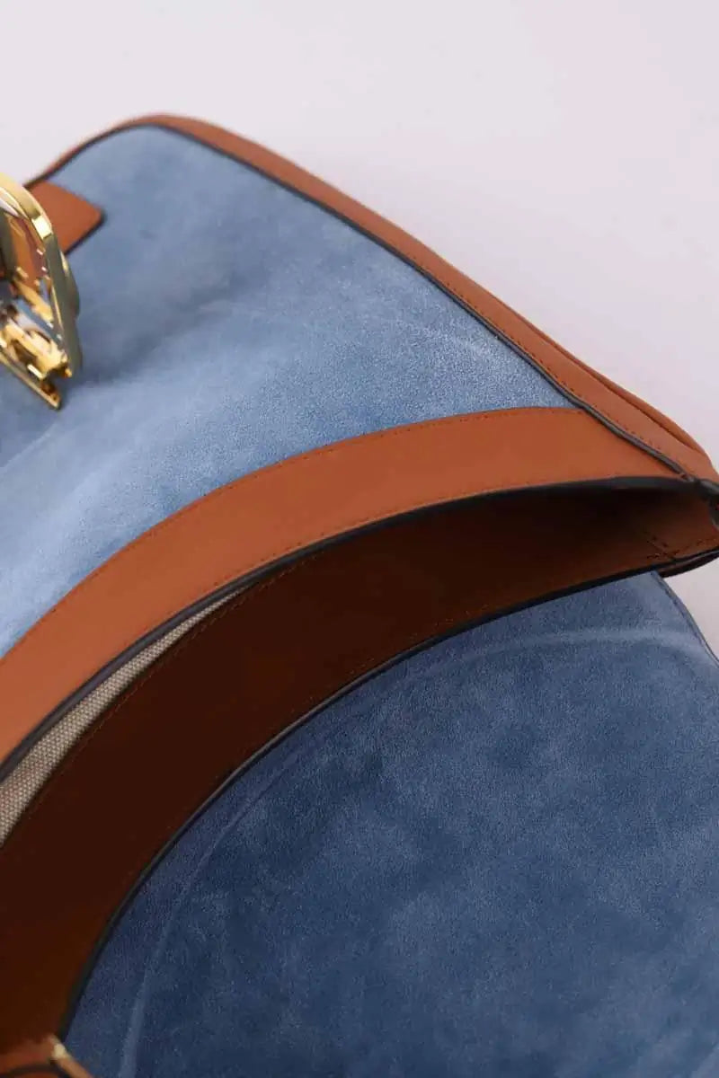 Sac à bandoulière Lanvin Marron en Cuir