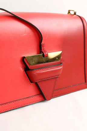 Sac à bandoulière Loewe Barcelona Rouge en Cuir
