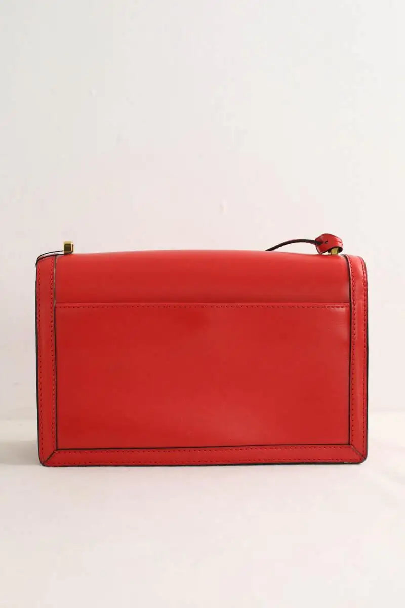 Sac à bandoulière Loewe Barcelona Rouge en Cuir