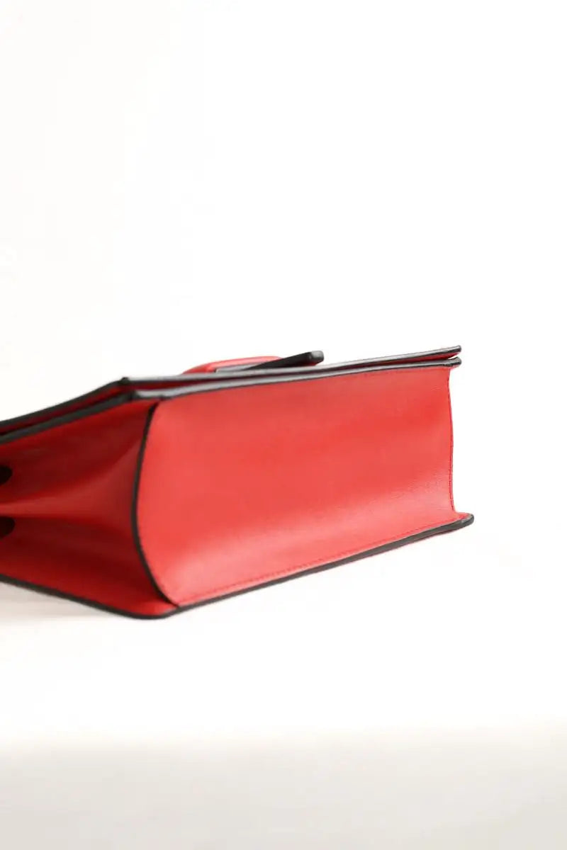 Sac à bandoulière Loewe Barcelona Rouge en Cuir