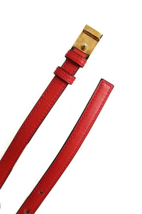Sac à bandoulière Loewe Barcelona Rouge en Cuir