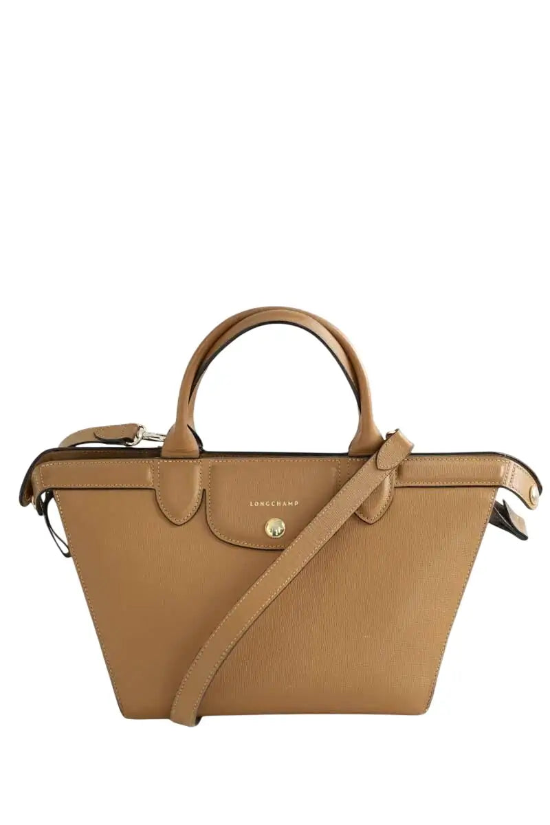 Sac à bandoulière Longchamp Camel en Cuir - Seconde Main