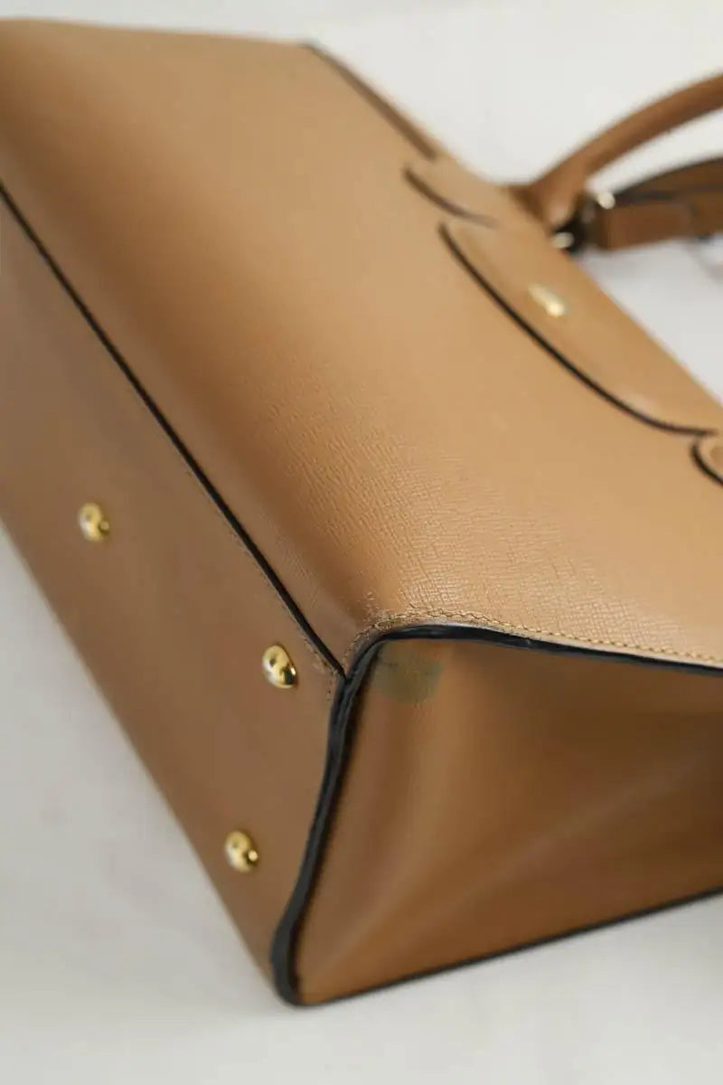 Sac à bandoulière Longchamp Camel en Cuir