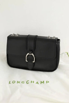 Sac à bandoulière Longchamp Noir en Cuir