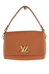 Sac à bandoulière Louis Vuitton Calfskin soft twist shoulder bag cognac Camel en Cuir - Seconde Main