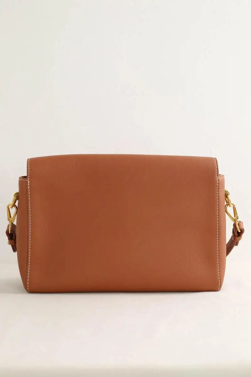 Sac à bandoulière Louis Vuitton Calfskin soft twist shoulder bag cognac Camel en Cuir