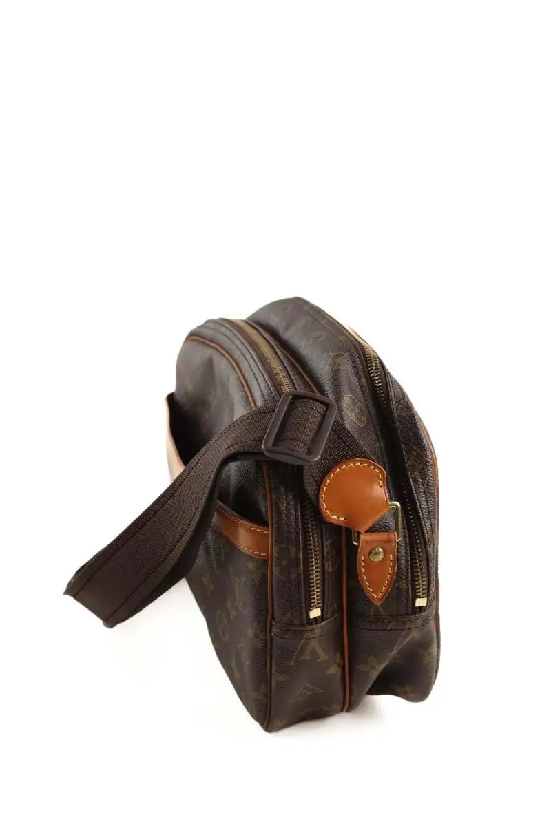 Sac à bandoulière Louis Vuitton LV monogram reporter PM marron Marron en Cuir