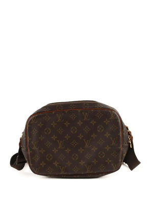 Sac à bandoulière Louis Vuitton LV monogram reporter PM marron Marron en Cuir