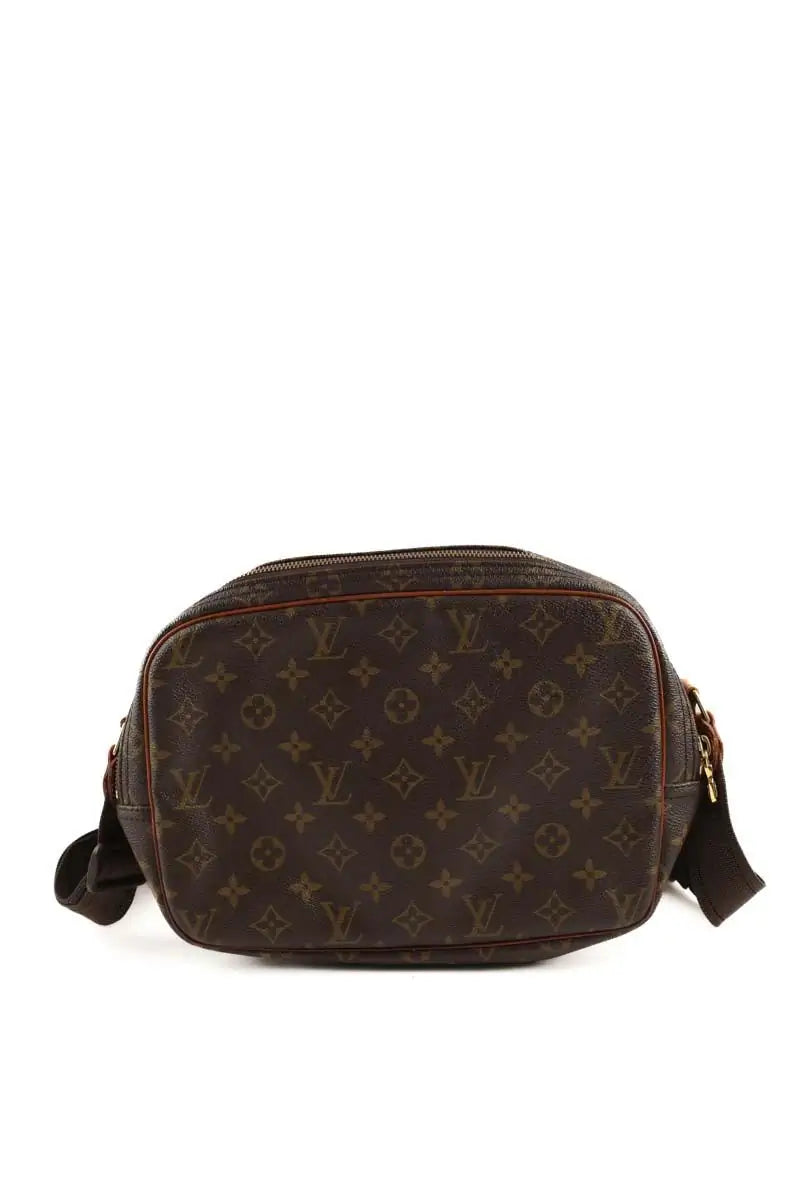 Sac à bandoulière Louis Vuitton LV monogram reporter PM marron Marron en Cuir