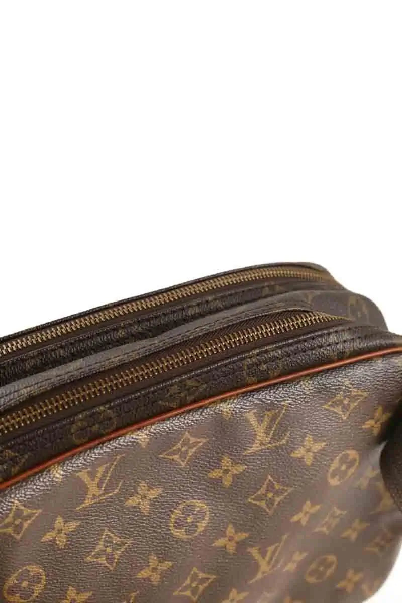 Sac à bandoulière Louis Vuitton LV monogram reporter PM marron Marron en Cuir